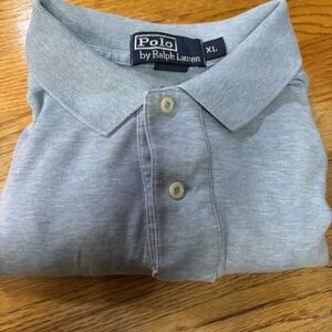 Vintage Polo By Ralph Lauren Men's‎ Short Sleeve Polo Shirt, XL Blue Pony Logo